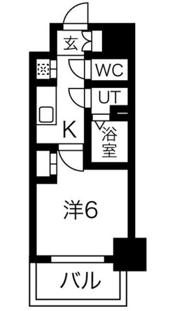 エステート金山の物件間取画像